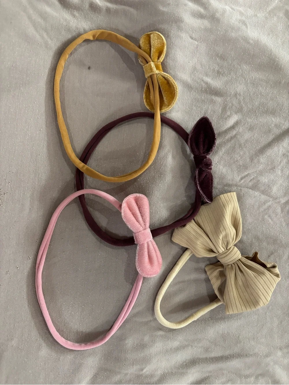 Baby girl headband bundle